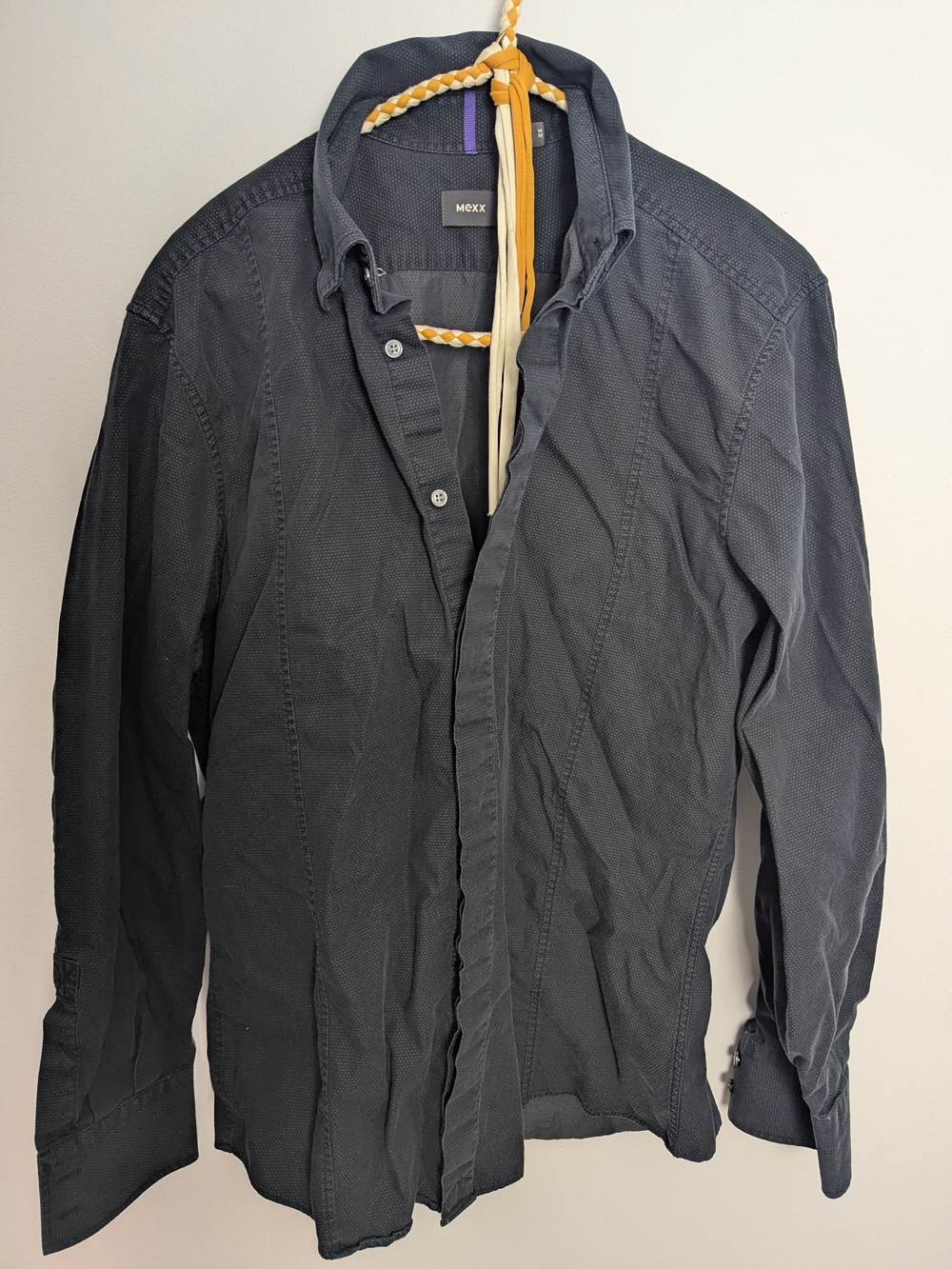 Mexx Men's Dark Gray Lightweight Shirt Jacket